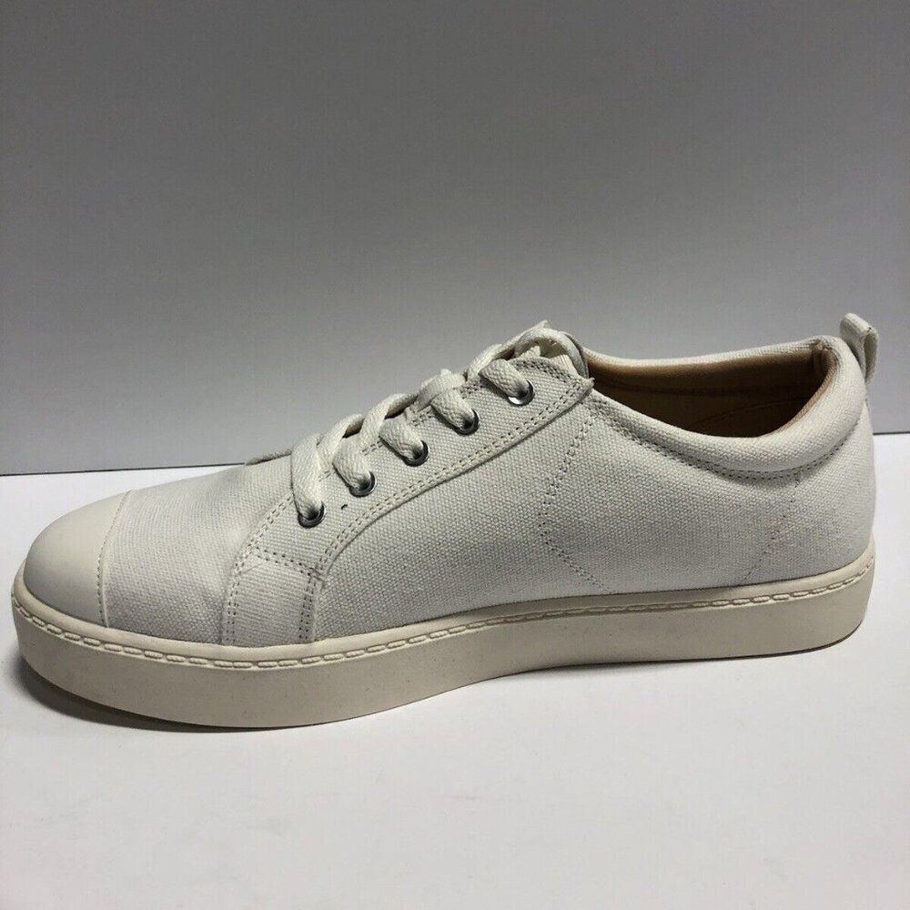 Journee Collection Women’s Meesh, White Lace-Up Sneaker Size 9.5Wide